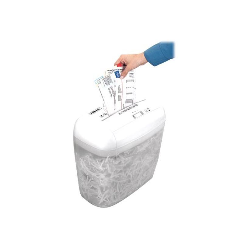 0043859553099-Fellowes Powershred P- 35C - Destructeur de documents - coupe croisée - 5 feuilles - blanc-P_79351079_3-2