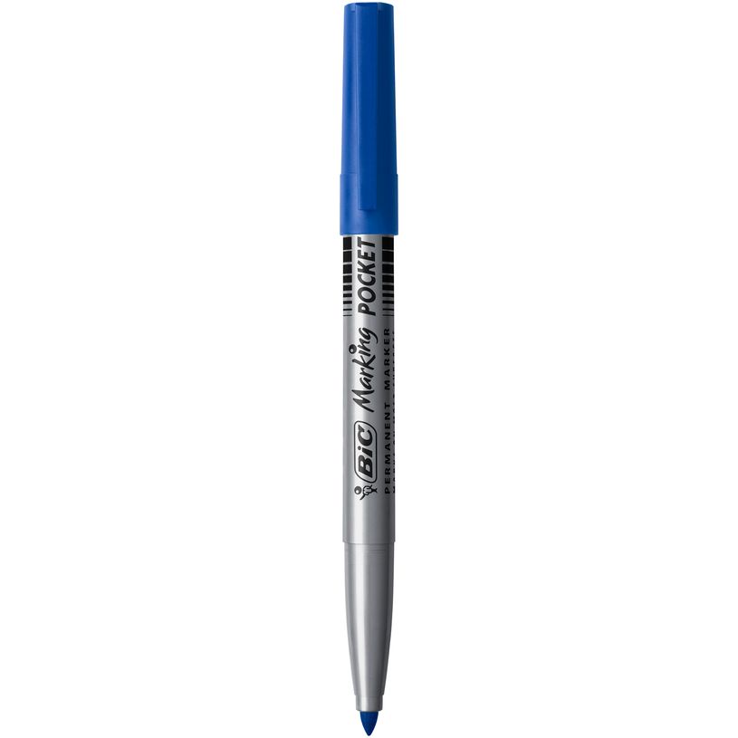 3086123334434-BIC MARKING Pocket 1445 - Marqueur permanent - pointe ogive - bleu-P_79351094_1-0