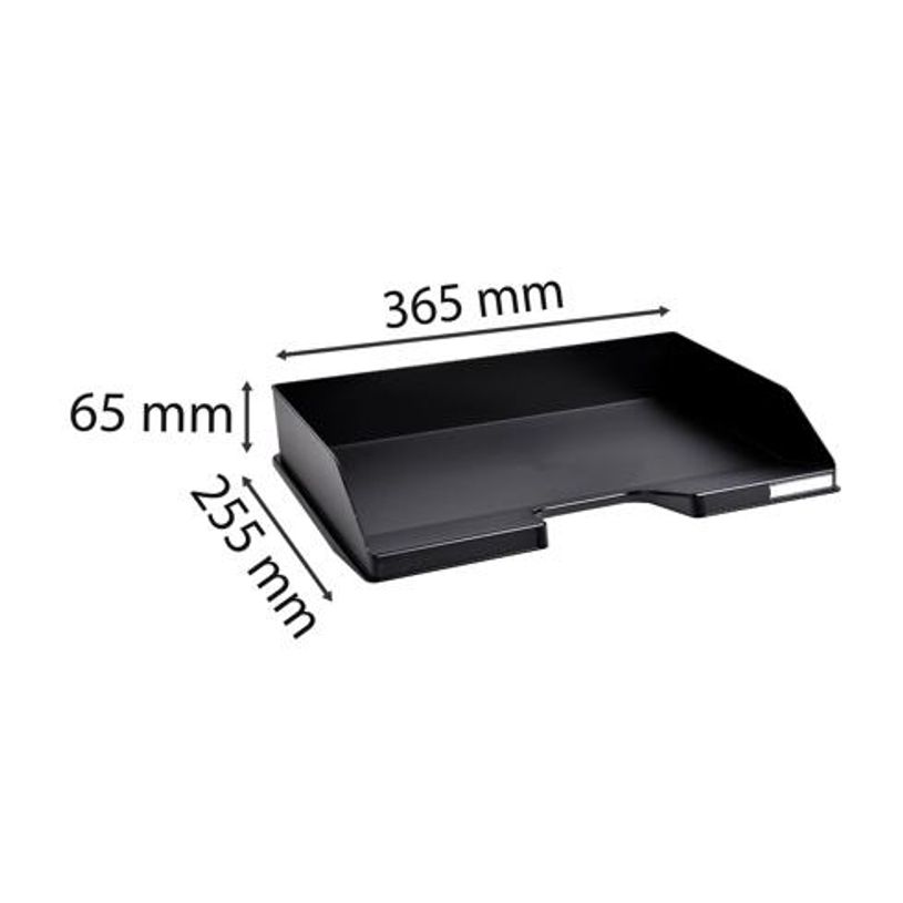 9002493018297-Exacompta Classic COMBO A4+ - Bandeja carta - apaisado - negro--3