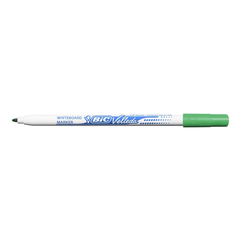 3086123154520-BIC VELLEDA 1721 - Marqueur effaçable - pointe fine - vert-P_79351100_11-8