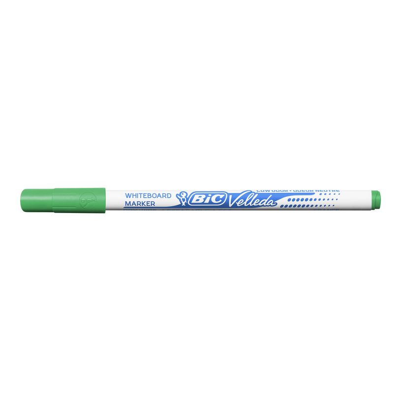 3086123154520-BIC VELLEDA 1721 - Marqueur effaçable - pointe fine - vert-P_79351100_7-9