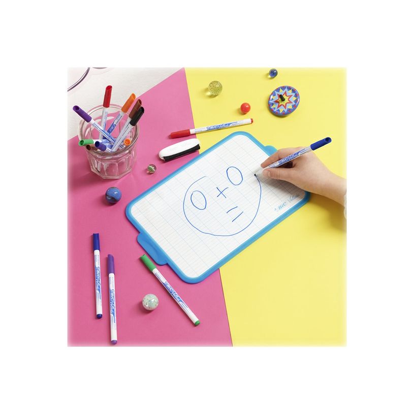 3086123154766-BIC VELLEDA 1721 - Marcador - no permanente - para pizarra - azul - tinta con base de alcoh-P_79351102_1-6