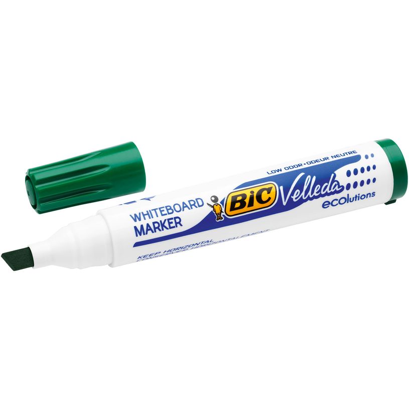 3086129999682-BIC VELLEDA 1751 - Marqueur effaçable - pointe biseau - vert-P_79351106_2-1