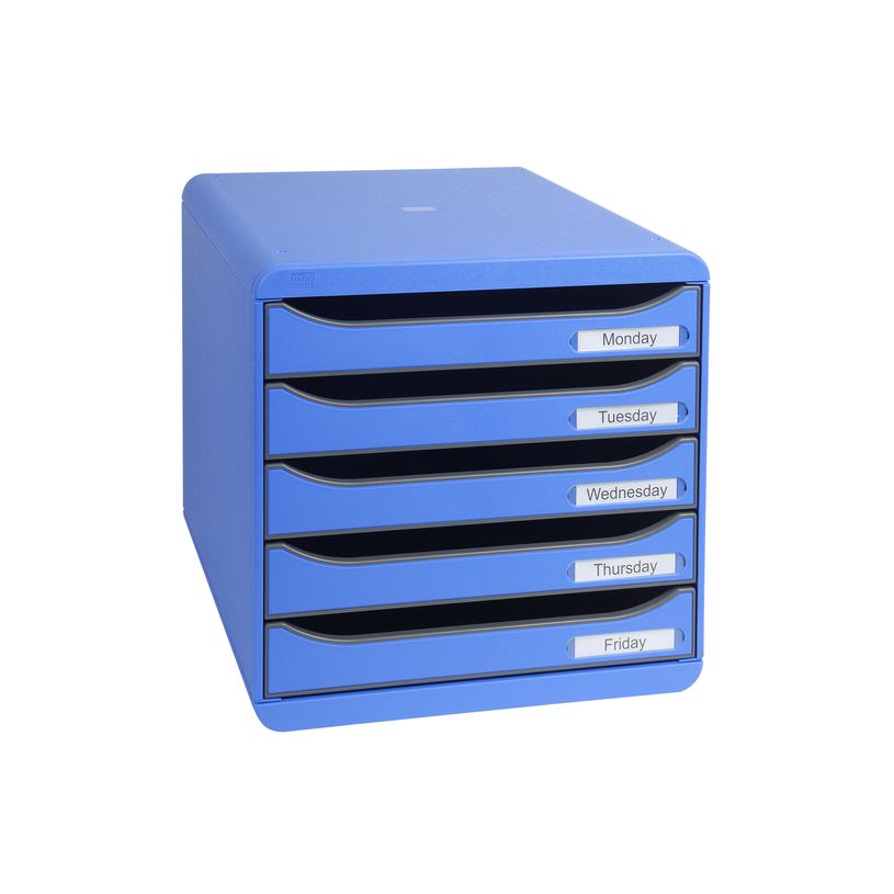 9002493421776-Exacompta BigBox Plus - Module de classement 5 tiroirs - bleu glacé-P_79351170_1-0