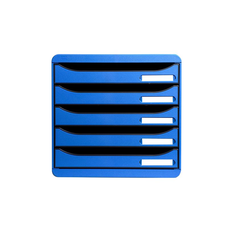 9002493421776-Exacompta BigBox Plus - Module de classement 5 tiroirs - bleu glacé-P_79351170_2-1