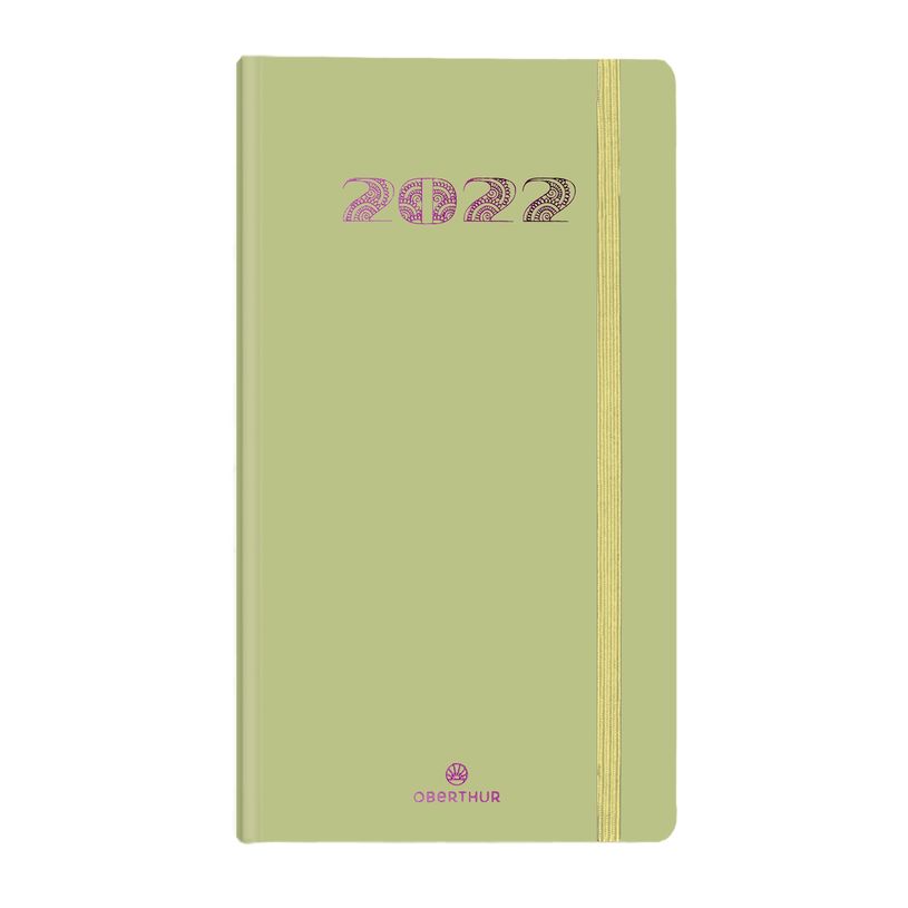 3664447107028-Agenda de poche à élastique Cachemire - 1 semaine sur 2 pages - 9,5 x 17,5 cm - disponible dans dif-P_79351488_3-1