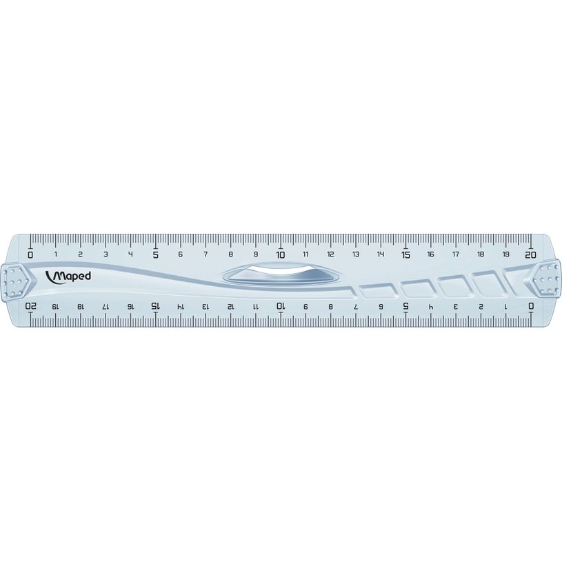 3154142421203-Maped Geometric - Règle double décimètre 20 cm - transparente-P_79351623_2-1