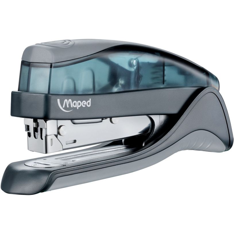 3154144552110-Maped - Agrafeuse Easy Half Strip gris - capacité de 25 feuilles - agrafes 24/6 ou 26/6-P_79351628_2-1
