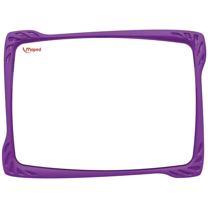 3154145835106-Maped - Kit ardoise blanche incassable - avec feutre et effaceur  - double face grands carreaux (seyes) - disponib-P_79351630_7-6