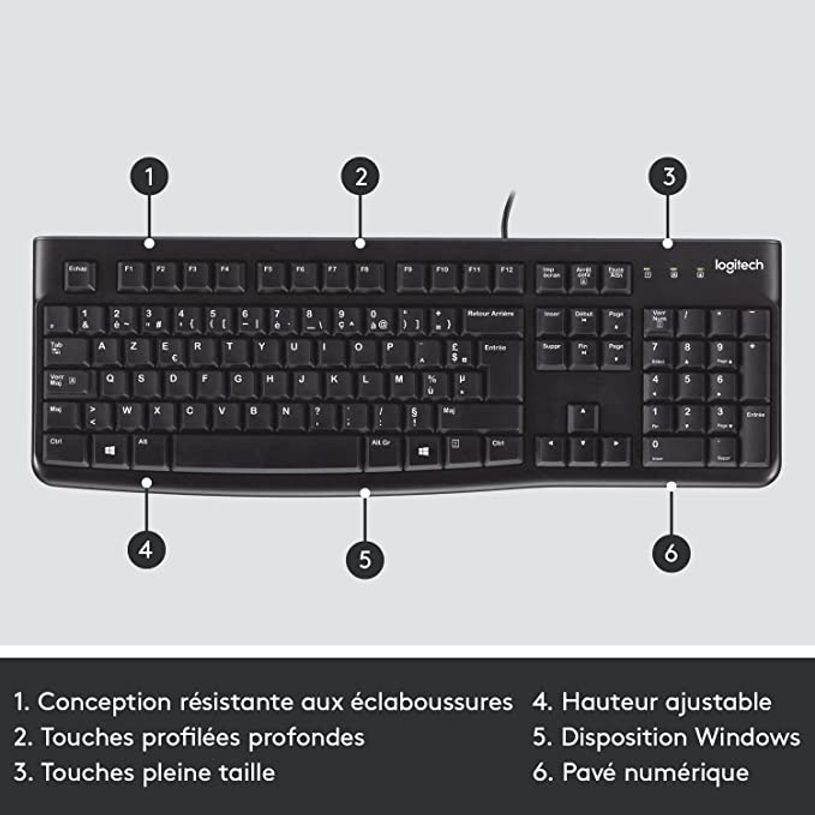 5099206020726-Logitech K120 - clavier filaire Azerty-P_79353603_2-1