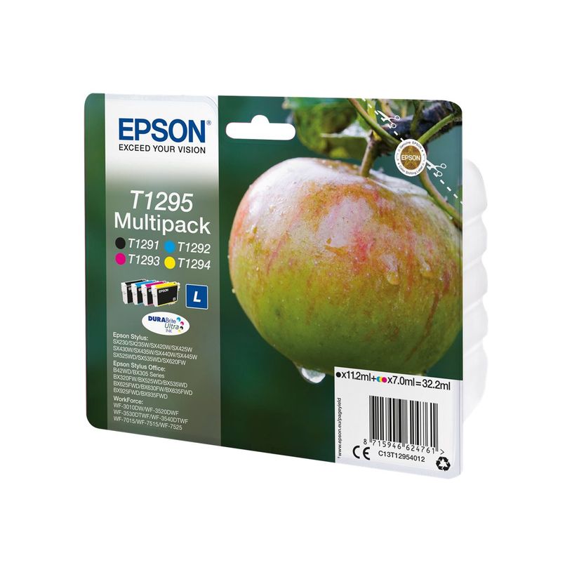 8715946624778-Epson T1295 Pomme - Pack de 4 - noir, cyan, magenta, jaune - cartouche d'encre originale-P_79353637_5-3