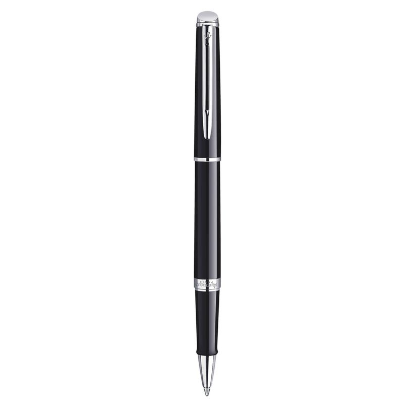 3501170920558-Waterman Hemisphere Essential - Roller - encre noire - fin - noir/argent-P_79353916_1-0