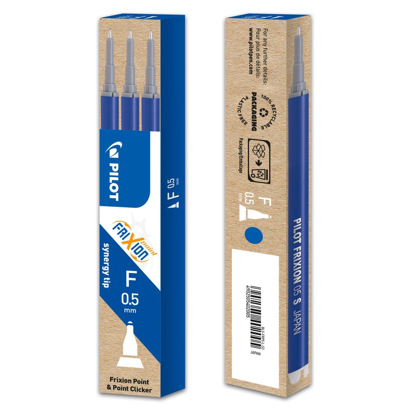 4902505402005-Pilot Frixion Point - 3 recharges pour rollers effaçables - 0,5 mm - bleu-P_79354314_1-0