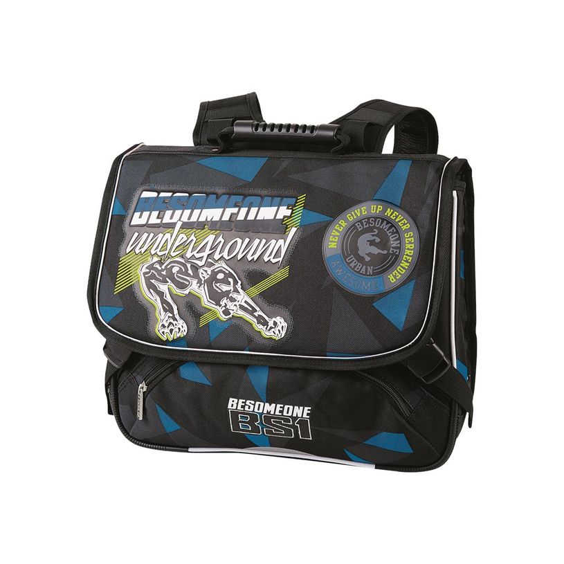 3664447027135-Besomeone Cartable Underground 41 cm 2 compartiments Oberthur -P_79355107_1-0