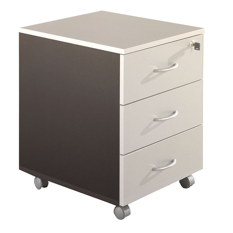 3253310012097-Caisson mobile WINCH 3 tiroirs - Anthracite-P_79355261_1-0