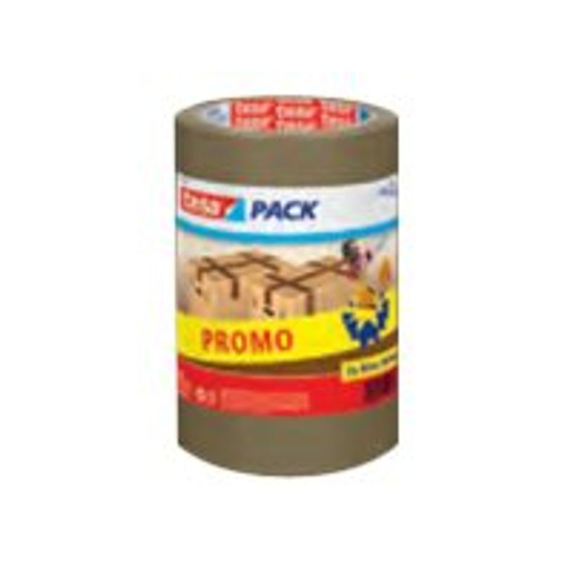 4042448128133-Tesapack - 3 Rubans adhésifs d'emballage - 50 mm x 66 m - havane-P_79355812_1-0