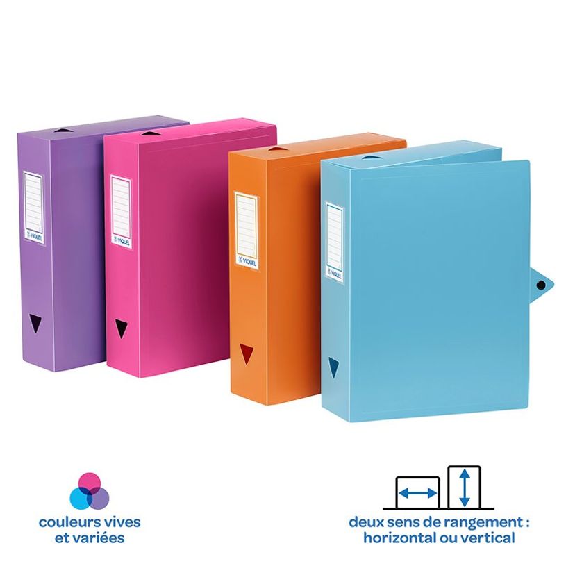 3135251431871-Viquel - Boîte de classement plastique - dos 80 mm - disponible dans différentes couleurs-P_79356134_2-1