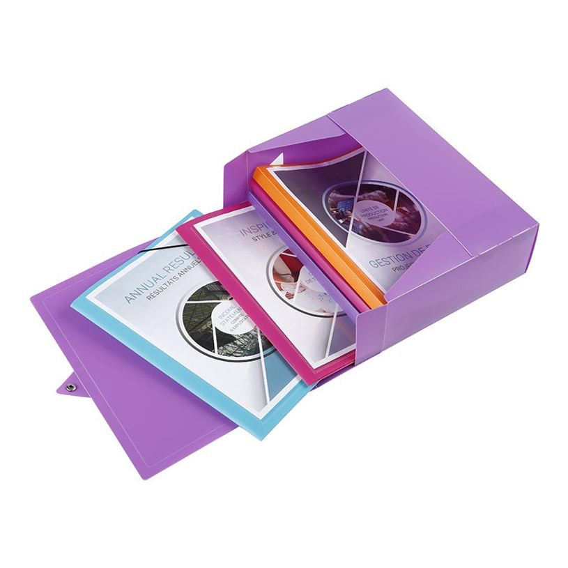 3135251441870-Viquel - Boîte de classement plastique - dos 100 mm - disponible dans différentes couleur-P_79356135_3-2