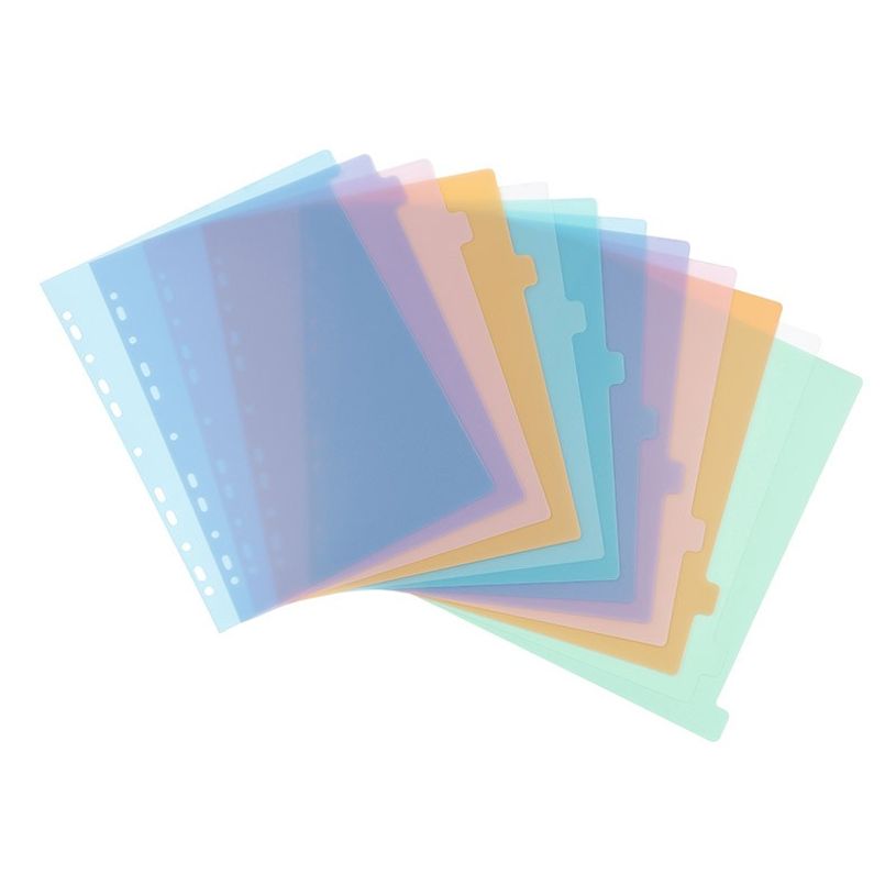 3135251541358-Viquel Propysoft - Intercalaire 12 positions - A4 Maxi - polypropylène coloré-P_79356139_2-1