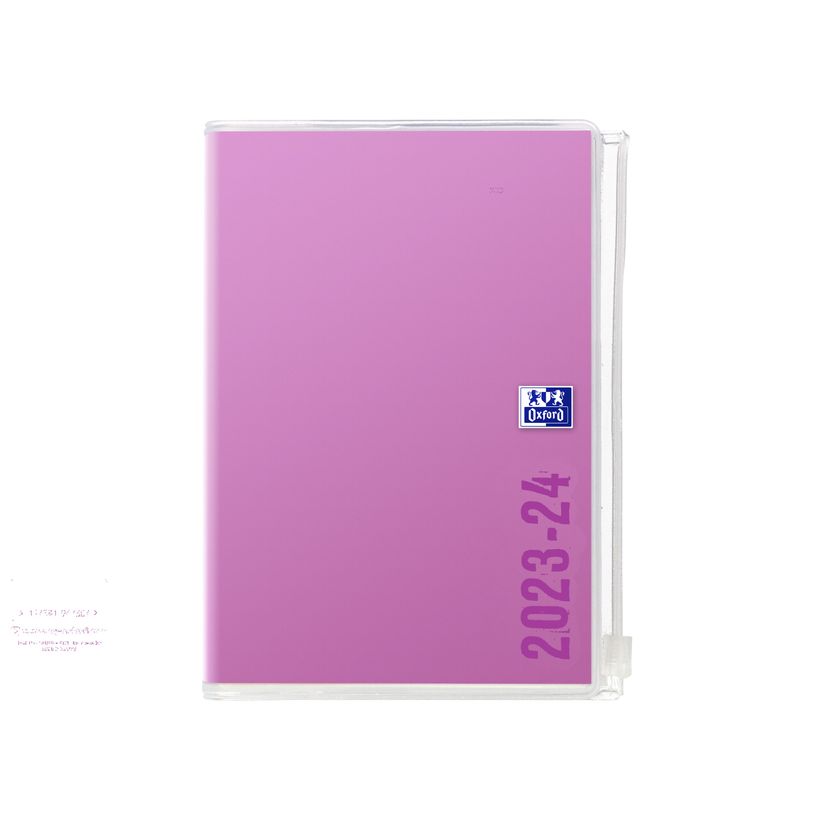 3147281936301-Agenda Oxford Création Zip - 1 semaine sur 2 pages - 10 x 15 cm - différentes couleurs di-P_79356264_5-4