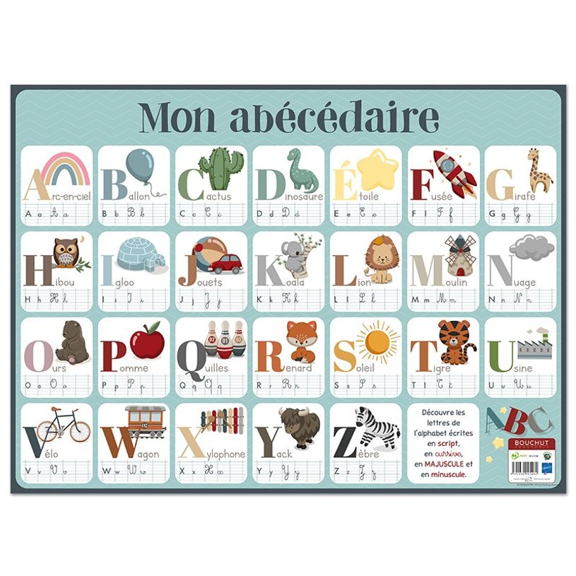 3592930005462-Bouchut - Sous-main abécédaire - 40,5 x 55 cm-P_79356368_1-0