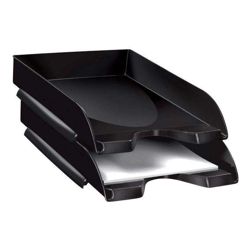 3462152001606-CEPPro GreenSpirit - Corbeille à courrier recyclée - noir-P_79356390_2-0