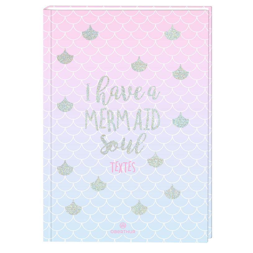 3108720514436-Cahier de textes Licorne ou Sirène - 15,5 x 22 cm - Oberthur-P_79356862_3-2