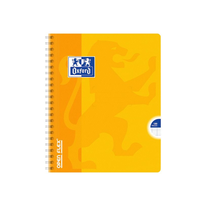 3020121072868-Oxford Openflex - Cahier polypro à spirale 17 x 22 cm - 180 pages - grands carreaux (Seyes) - disponib-P_79356954_3-2