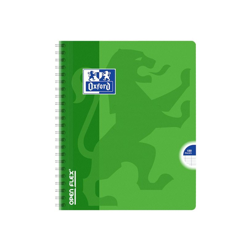 3020121072868-Oxford Openflex - Cahier polypro à spirale 17 x 22 cm - 180 pages - grands carreaux (Seyes) - disponib-P_79356954_7-6