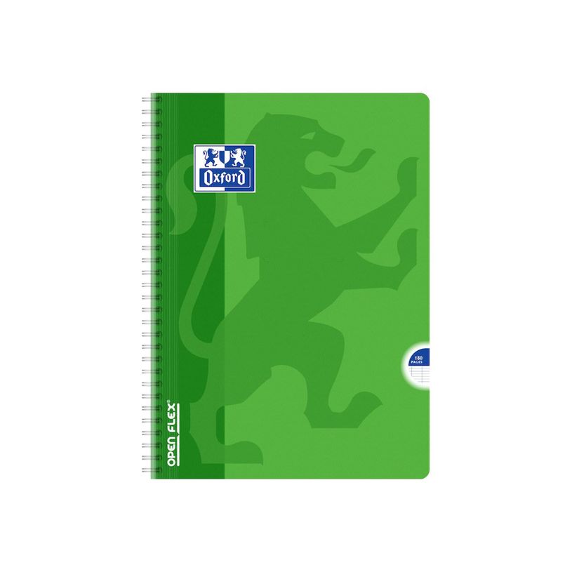 3020121072875-Oxford Openflex - Cahier polypro à spirale A4 (21x29,7 cm) - 180 pages - grands carreaux (Seyes) - disponib-P_79356955_2-1