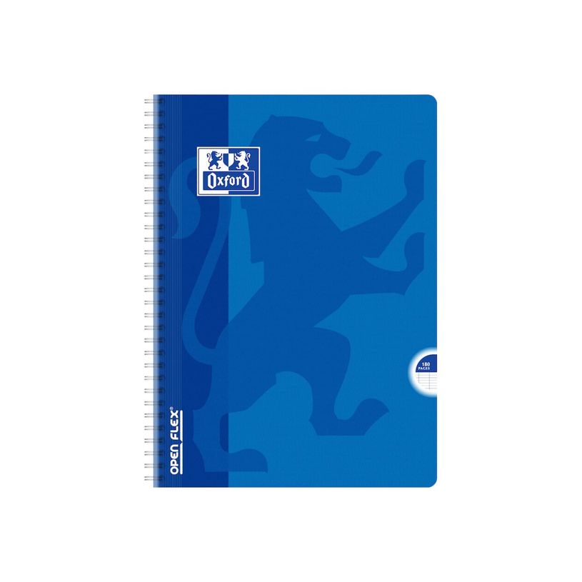3020121072875-Oxford Openflex - Cahier polypro à spirale A4 (21x29,7 cm) - 180 pages - grands carreaux (Seyes) - disponib-P_79356955_3-2