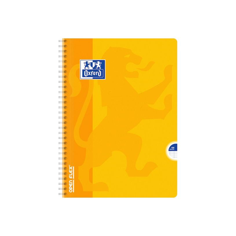 3020121072875-Oxford Openflex - Cahier polypro à spirale A4 (21x29,7 cm) - 180 pages - grands carreaux (Seyes) - disponib-P_79356955_4-3