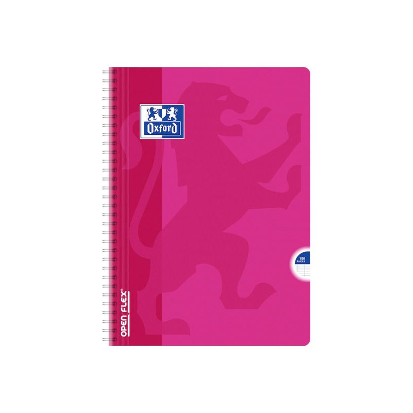 3020121072875-Oxford Openflex - Cahier polypro à spirale A4 (21x29,7 cm) - 180 pages - grands carreaux (Seyes) - disponib-P_79356955_6-5