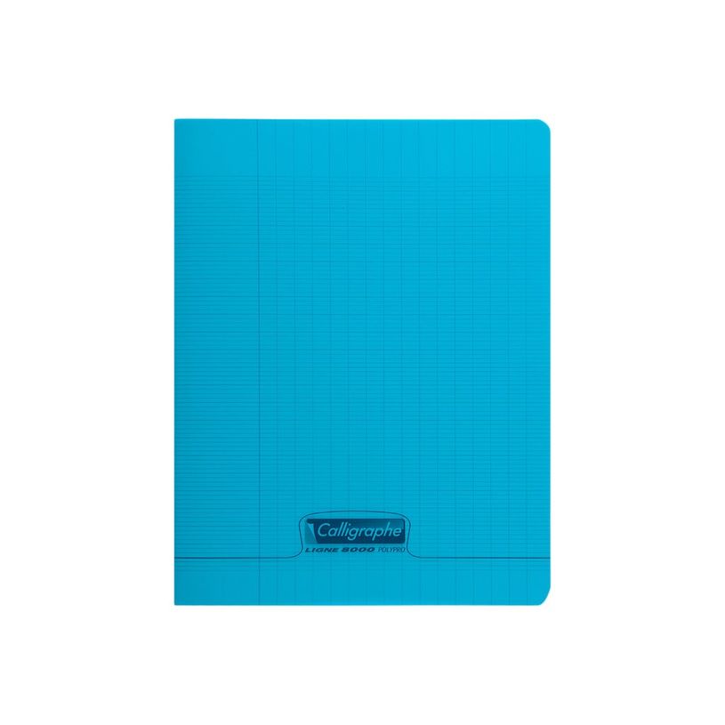 3210330181226-Calligraphe 8000 - Cahier polypro 17 x 22 cm - 96 pages - grands carreaux (Seyes) - bleu-P_79356972_1-0