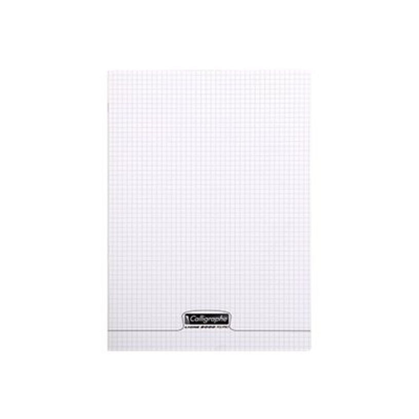3210330181295-Calligraphe 8000 - Cahier polypro 17 x 22 cm - 96 pages - grands carreaux (Seyes) - transpa-P_79356978_1-0
