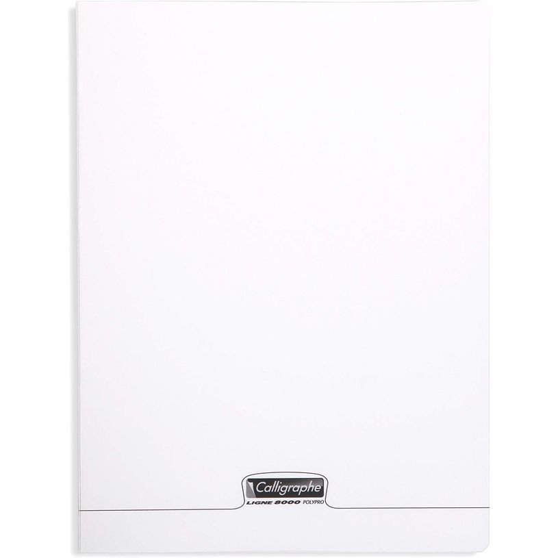 3210330181912-Calligraphe 8000 - Cahier de dessin polypro 24 x 32 cm - 96 pages - uni - transparent-P_79356988_1-0