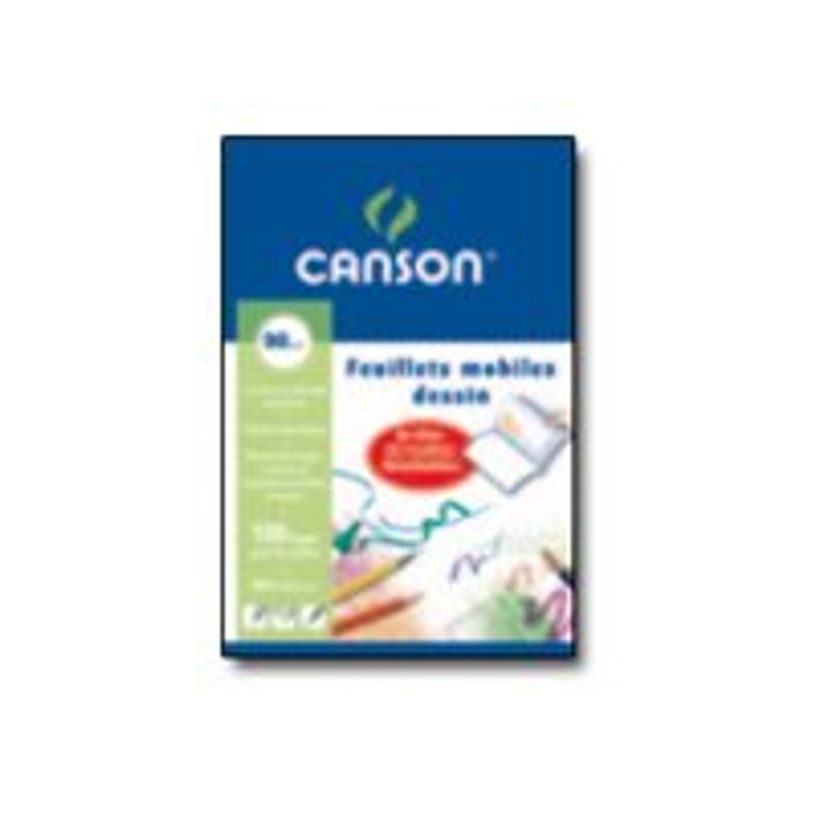 3148950061102-Canson - 50 feuilles à dessin non perforées - 17 x 22 cm - blanches unies-P_79358512_1-0
