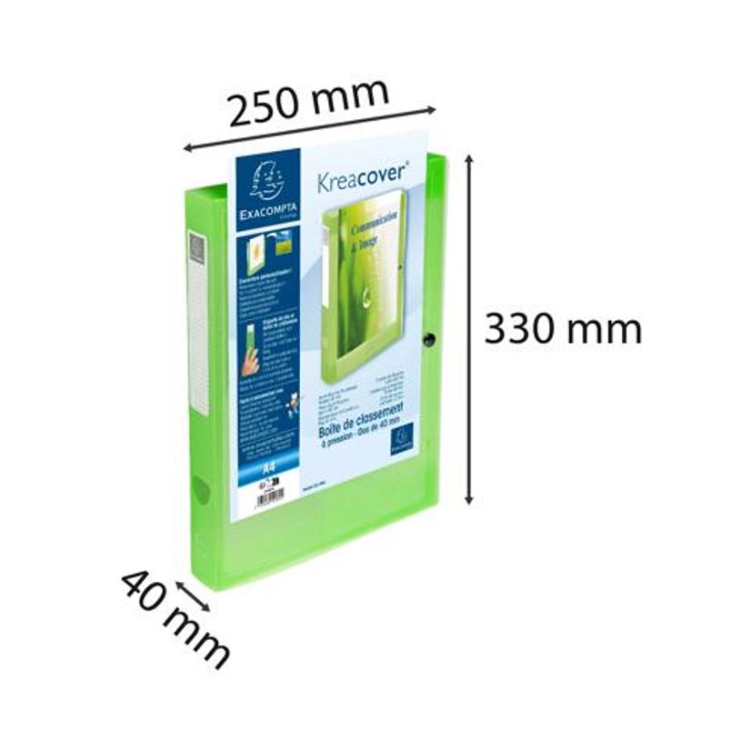 3130630599890-Exacompta KreaCover - Boîte de classement personnalisable - dos 40 mm - disponible dans différentes c--9