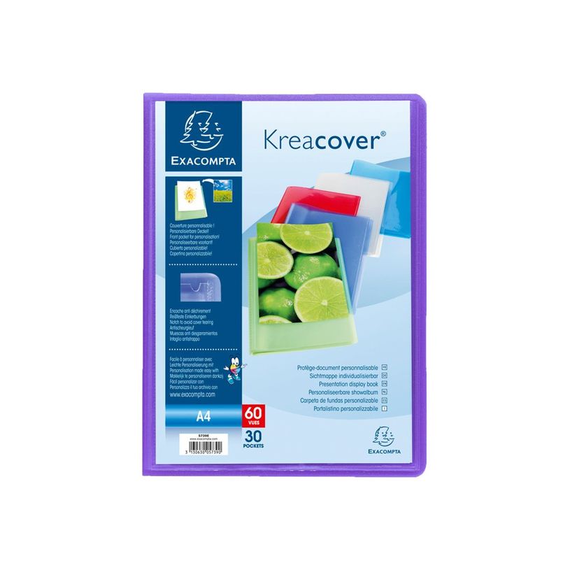 3130630057499-Exacompta KreaCover - Porte vues personnalisable - 80 vues - A4 - disponible dans différen-P_79359208_3-2