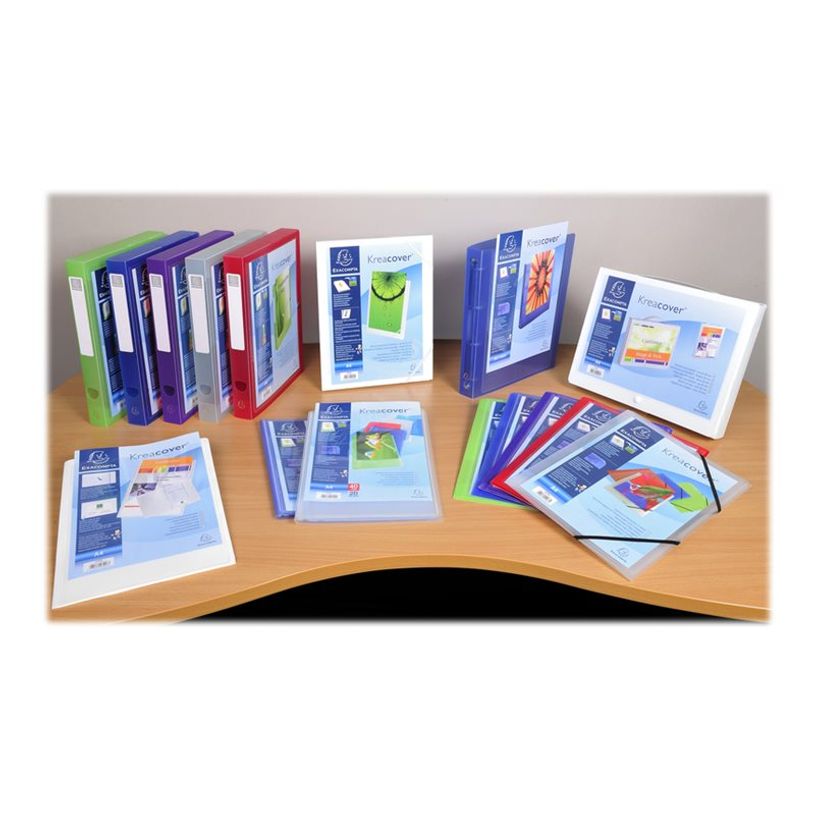 3130630517696-Exacompta Kreacover Chromaline - Classeur à anneaux personnalisable - Dos 40 mm - A4 Maxi - pour 225 feuilles - disponi-P_79359232_1-11