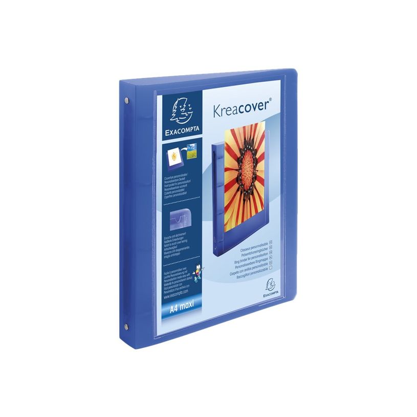 3130630517696-Exacompta Kreacover Chromaline - Classeur à anneaux personnalisable - Dos 40 mm - A4 Maxi - pour 225 feuilles - disponib-P_79359232_2-0