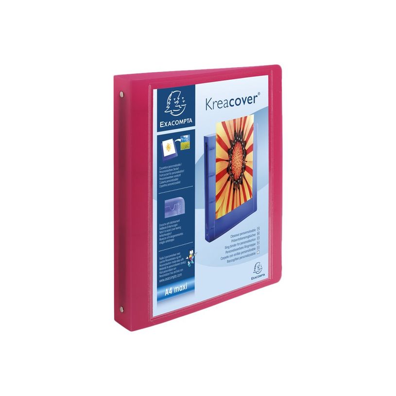 3130630517696-Exacompta Kreacover Chromaline - Classeur à anneaux personnalisable - Dos 40 mm - A4 Maxi - pour 225 feuilles - disponib-P_79359232_4-2