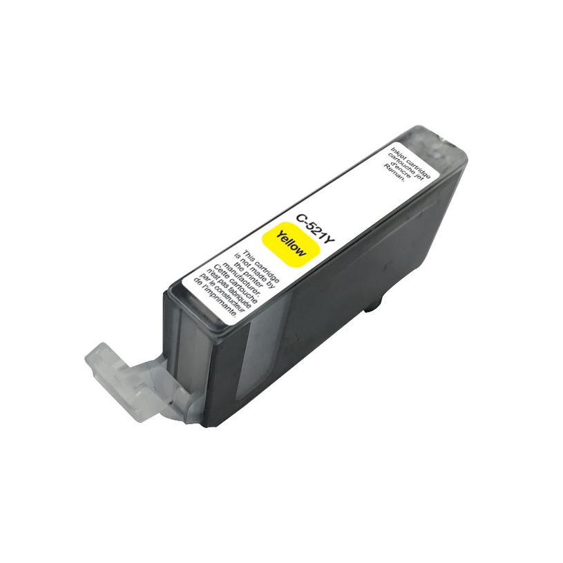 3584770882372-Cartouche remanufacturée Canon CLI-521 - jaune - Uprint--1