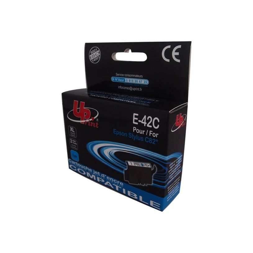 3584770881412-Epson T0422 Intercalaires - compatible UPrint E.42C - cyan - cartouche d'encre-P_79359311_1-0