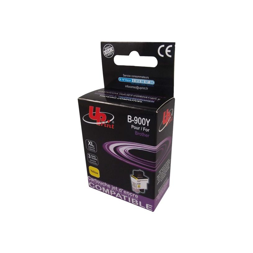3584770881719-Cartouche compatible Brother LC900 - jaune - Uprint-P_79359332_1-0