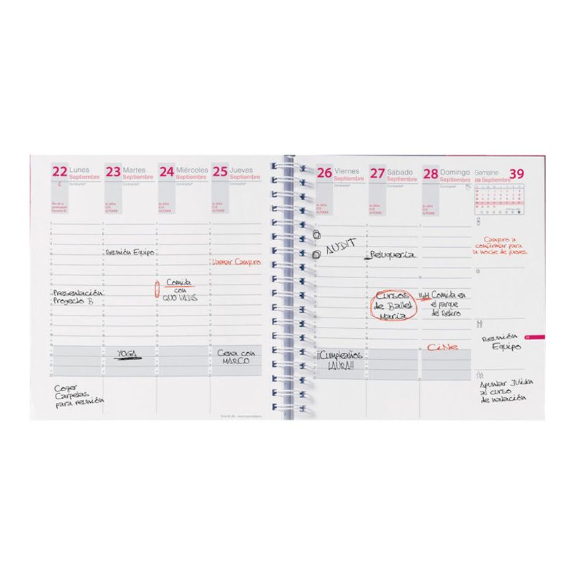 3371010321575-Quo Vadis - Agenda - Spiralé avec répertoire - Time & Life Medium - Semainier Planning - Français - Noir - 13 mois de dé-P_79359873_6-10