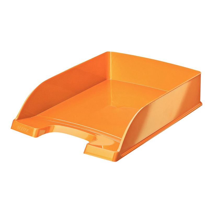 4002432394470-Leitz WOW Plus - Corbeille à courrier - Orange-P_79359923_1-0