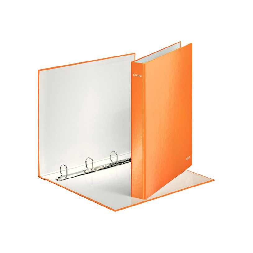 4002432394630-Leitz WOW - Classeur à anneaux - Dos 40 mm - A4 Maxi - pour 250 feuilles - orange métalli-P_79359928_3-2