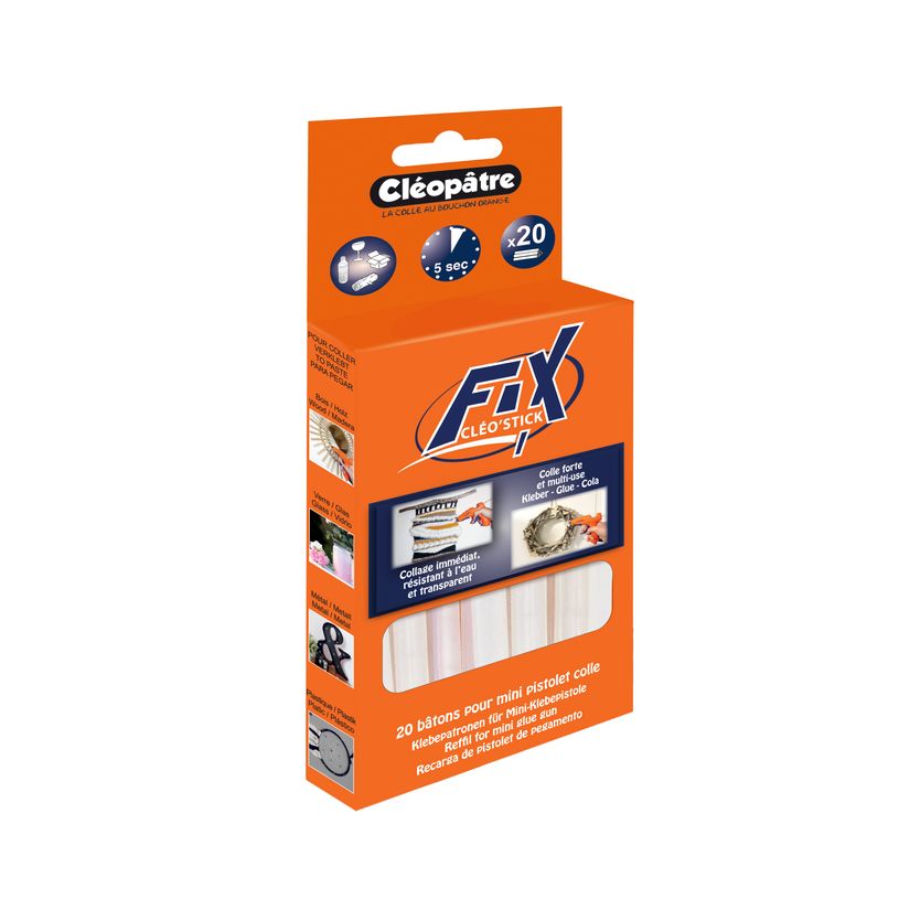 3134720100409-Cléopâtre - 20 Bâtonnets pour pistolet à colle - multi-usages-P_79360030_3-1