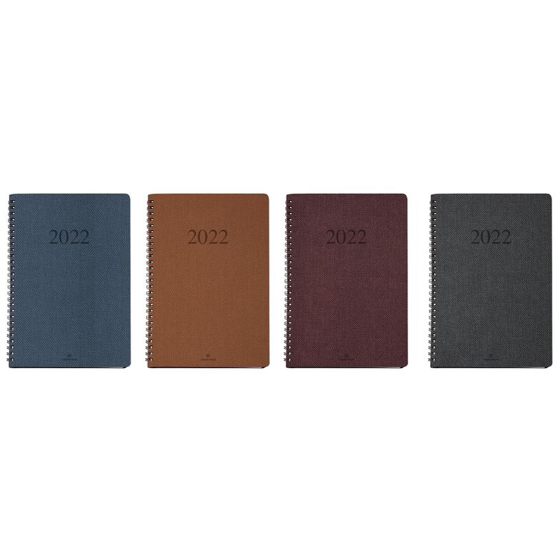 3108728257304-Agenda spiralé Glasgow - 1 semaine sur 2 pages - 17 x 24,5 cm - disponible dans différent-P_79360142_1-0